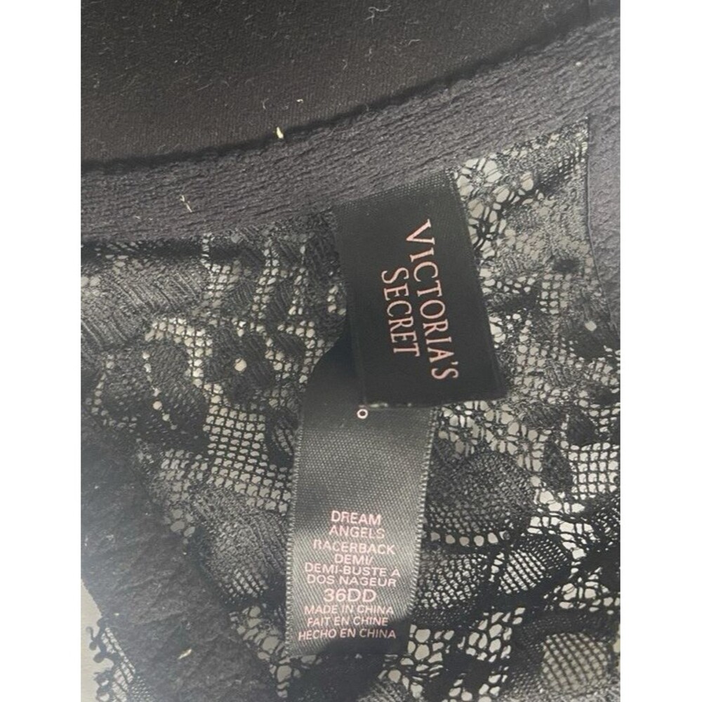 Victoria's Secret Dream Angels Bra 36DD Lace Underwire Demi Sexy lingerie - Picture 4 of 6